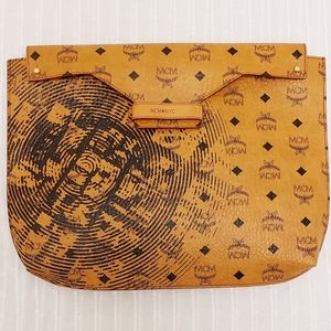 New! MCM Limited Edition NYC Portfolio Clutch
